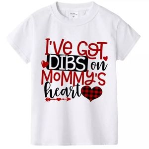Boys Valentines Short Sleeve Shirt
